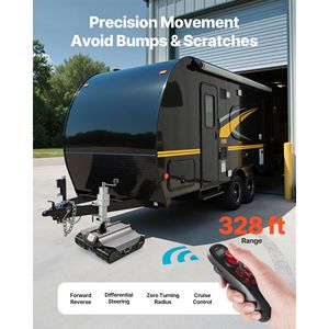 Movimentatore Elettrico per Rimorchi con Telecomando, Capacità di Traino Massima 9000 Libbre, Raggio Wireless 328 Piedi, Accessori Esterni Motorizzati per Camper - Product Image 3