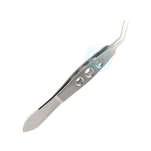 Pinzas de Capsulorrexis Utrata de 11 mm con Mango Largo, Acero Inoxidable, Instrumentos Oftálmicos Manuales de Alta Calidad, Precio al por Mayor - Product Image 2