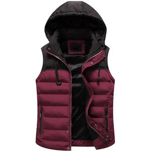 Gilet matelassé personnalisé OEM, veste d'équitation tendance, vêtements d'hiver décontractés, gilet rembourré, manteau, veste matelassée pour homme - Product Image 3