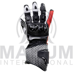 Custom Design Men's Full-Finger Racing <b>Gloves</b> <b>Touch</b>-Screen Leather Motorcycle <b>Gloves</b> - Product Image 5