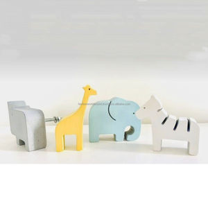 เฟอร์นิเจอร์ไม้ดึงลูกบิดทำด้วยมือสำหรับตู้ลิ้นชักสัตว์ดูทันสมัยสไตล์ชนบทสำหรับโครงการตกแต่งบ้าน - Product Image 2