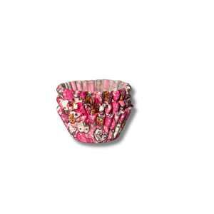 Emballages pour cupcakes ronds et carrés en papier sulfurisé à motif Hello Kitty, résistants au four et au micro-ondes, jetables, ensemble d'outils de pâtisserie - Product Image 1