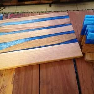 Tabla de cortar de madera de alta calidad, apta para lavavajillas y ecológica. - Product Image 5