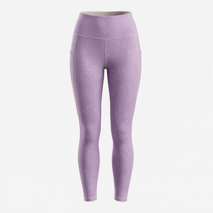 High Waist Winter Warm Thick Cotton Spandex <b>Tie</b> Dye Leggings For Women Breathable Gym Fitness Activewear Yoga Pants - Product Image 1