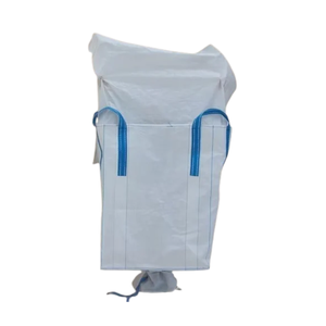 Bolsa Jumbo Circular FIBC de 1000 kg, Bolsa a Granel de Polipropileno Tejido con 4 Lazos para Arena, Cemento, Fertilizantes, Granos, Embalaje Industrial - Product Image 1