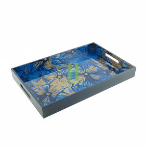 Bandeja de Servicio Redonda de Bambú Ecológica y Elegante de Alta Calidad, Ideal para Restaurantes y Hoteles - Product Image 3