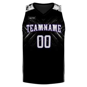 Maillots de basketball respirants en polyester grande taille pour hommes – Collection 2025 – Vente chaude – Uniformes de sport en gros - Product Image 3