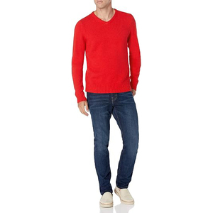 Pull en tricot épais pour homme avec col roulé, mélange viscose/coton, anti-boulochage, logo frontal, idéal pour les températures extrêmes - Product Image 2