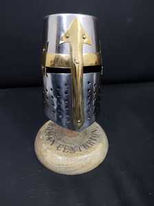 Casco medieval, casco antiguo, casco de película, casco de tiro, mini casco, casco de acero, casco espartano, casco vikingo - Product Image 2