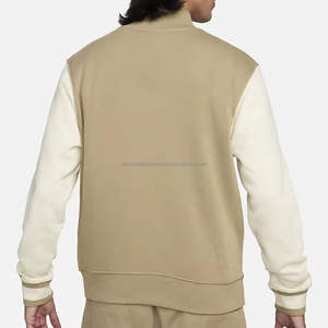 Veste universitaire avec col montant et logo avant Respirant Winter College Baseball Style - Product Image 3