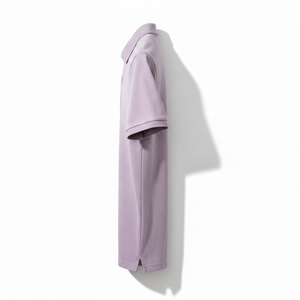 Prix de gros - Polo en coton uni avec logo personnalisé, fabriqué au Pakistan, pour hommes, deux boutons, col polo. - Product Image 5