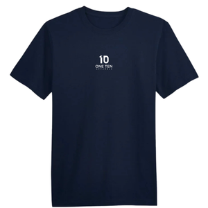 เสื้อยืดผู้ชายไซส์ใหญ่ สีกรมท่า ผ้าฝ้ายพรีเมียม คอกลม แขนสั้น สไตล์ลำลอง โอเวอร์ไซส์ ทนทาน ใส่ได้ทุกวัน สตรีทแวร์ - Product Image 1