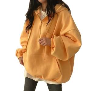 Manta con capucha Sherpa para mujer, súper larga, con cremallera corta, tipo sudadera, para invierno, de fabricante. - Product Image 3