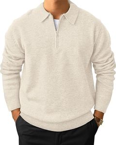 เสื้อสเวตเตอร์ผ้าฝ้ายผสมทรงโอเวอร์ไซส์ - Product Image 3
