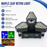 Lampe à effet rétro trèfle à quatre feuilles pour bars et KTV, lumière matricielle LED RGBW, contrôle DMX512, effet stroboscopique buffle et cheval au galop