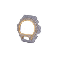Glacier Drip zilver/zilverkleurige horlogekast Mod Kit GA03 Diver Octagon-vorm Urban Fashion Statement Upgrade-ontwerp voor uurwerken