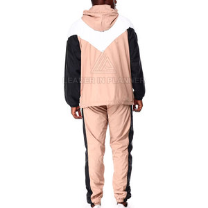 ชุดวอร์มกันลมแบบมีฮู้ด ดีไซน์ใหม่ปี 2026 ผลิตตามสั่ง แบรนด์ส่วนตัว ระบายอากาศได้ดี สำหรับฤดูหนาว ผ้าไนลอน ซิป ยางยืดที่เอว ผลิตในปากีสถาน - Product Image 5