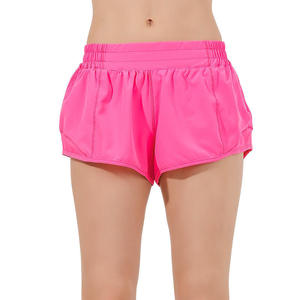 Short de fitness élégant à motifs pour femme Séchage rapide Plus Size Gauze Summer Sport & Casual Cargo Print avec logo sur la taille - Product Image 1