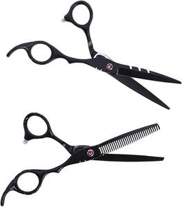 กรรไกรตัดแต่งขนสัตว์เลี้ยงสแตนเลสแบบยาว 7 นิ้ว และ 6.5 นิ้ว รุ่นใหม่ ปี 2026 ขายส่ง ชุดอุปกรณ์กรูมมิ่งสำหรับสัตว์เลี้ยง - Product Image 6