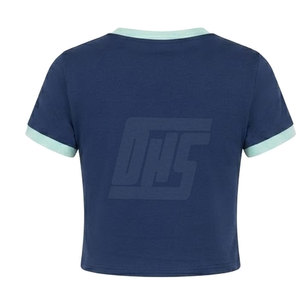 T-shirts courts décontractés pour femmes, tissu respirant et doux, parfaits pour le streetwear, les voyages et les activités quotidiennes. - Product Image 6