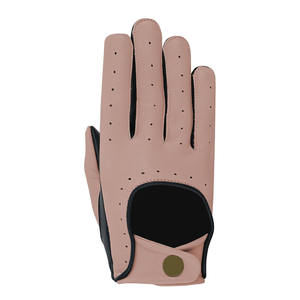 Guantes de Motocicleta para Mujer, de Piel de Oveja, con Pantalla Táctil, Antiestáticos, con Puño de Seguridad, Dedos Completos, para Conducir - Product Image 3