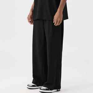 กางเกงจ็อกเกอร์ผ้าฝ้ายหนาน้ำหนักมากทรงโอเวอร์ไซส์สำหรับผู้ชาย สวมใส่สบายสไตล์สตรีทแวร์ เหมาะสำหรับออกกำลังกาย พิมพ์ลายได้ตามต้องการ - Product Image 3