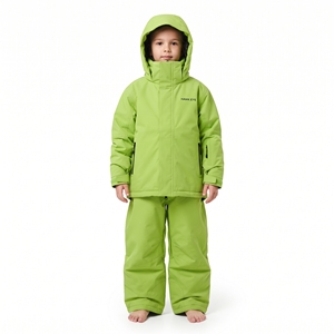 Combinaison de ski d'hiver pour enfants, chaude, épaisse, imperméable, coupe-vent, respirante, pour snowboard, avec fermeture éclair - Product Image 1
