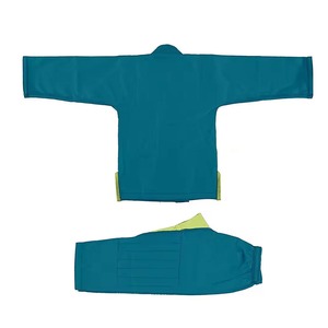 Tenue d'arts martiaux unisexe pour adultes, coupe classique, légère, respirante, ceinture incluse, uniforme de karaté - Product Image 5