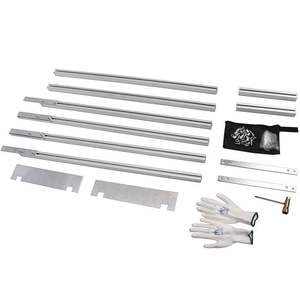 Système de rail de fraisage authentique de 9 pieds compatible avec toutes les scies à chaîne de 20/24/36/48 pouces, ensemble de rails de guidage en acier - Product Image 2