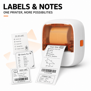 B21 2 Inch Portable <strong>Bluetooth</strong> Thermal <strong>Printer</strong> 203DPI Inkless Mini <strong>Label</strong> and Note <strong>Printer</strong> with Smart App - Product Image 2