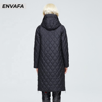 Vente en gros usine – Nouvelle conception – Parka longue d'hiver décontractée pour femme, grande taille, rembourrée en polyester – Vente chaude pour femmes