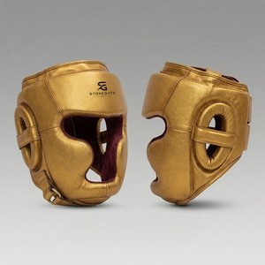Protector de Cabeza de MMA Personalizado, de Cuero, Ligero, Transpirable y Ajustable, para Entrenamiento y Sparring 2026 - Product Image 2