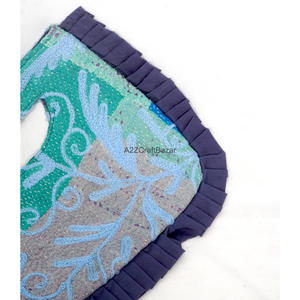 Handmade Cotton Suzani Embroidery Patchwork Clutch Zipper Closure Tassel Fashion Party Exhibition Cosmetic <b>Gifts</b> for Her - Product Image 6
