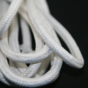Cuerda de tubería de fibra de algodón Natural 100%, adornos de cojín hechos a mano y bordes de bolsa, cordones decorativos de moda recubiertos - Product Image 3