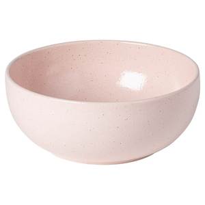 ชามซุปเซรามิกรูปทรงกลม สีชมพูอ่อน ลายจุด ดีไซน์มินิมอล จานและชาม - Product Image 1