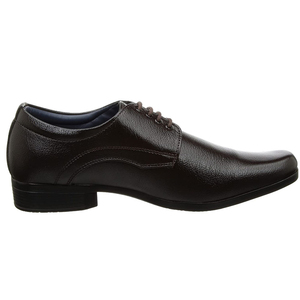 Black Leather Oxford <b>Dress</b> Shoes Pointed Toe Lace-Up Men's Office Wear Solid Color All Seasons Cushioned <b>Rubber</b> Outsole - Product Image 3