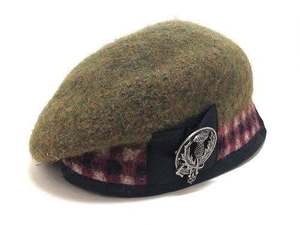 Casquette Balmoral écossaise traditionnelle 100 % laine, béret ajustable pour événements cérémoniels des Highlands - Product Image 3