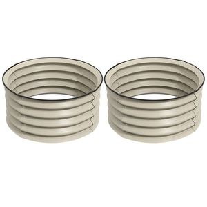 Fioriere e Vasi da Giardino Zincati per Decorazioni Esterne - Product Image 3