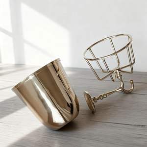 Vase en laiton massif, véritable vase en laiton, vase en laiton authentique fait main, vase en laiton de qualité supérieure, vase en laiton pur fabriqué en usine - Product Image 4