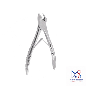 Coupe-ongles Swada en forme de demi-lune, en acier inoxydable, à double ressort, finition mate, ouverture large, durable - Product Image 2