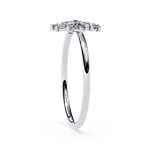 Bijoux Loista avec diamant cultivé en laboratoire certifié IGI Gia, bague en diamant CVD, bagues en diamant véritable pour femmes - Product Image 3