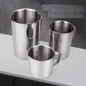 Surgical Instrument Medical Grade 304 Stainless Steel <b>Measuring</b> <b>Cup</b> Medical Gallipot 500/1000/2000ml - Product Image 5