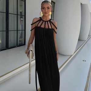Camisola Sexy Estilo Boho para el Verano 2026 y Falda Larga Blanca para la Playa, Vestidos Casuales para Vacaciones, Venta Caliente, Suministro Directo de Fábrica - Product Image 1