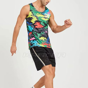 เสื้อกล้ามออกกำลังกายผู้ชาย - ผ้าถักระบายอากาศ สไตล์ลำลอง สำหรับการเพาะกาย - Product Image 6