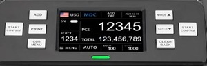 Smartertop Compteuse de billets multi-devises haute performance <span class=keywords><strong>1</strong></span> CIS de qualité professionnelle, machine de comptage automatique de devises BDT USD PHP - Product Image 6