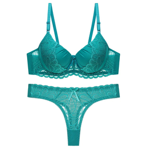 Sexy Transparent Lace Women Panties Breathable Soft Underwear European Fashion Comfortable Lingerie Set - Product Image 6
