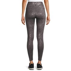 Venta caliente de las mujeres logotipo personalizado sin costuras gimnasio Fitness deportes correr pantalones Scrunch trasero diseño cordón cierre patrón sólido - Product Image 3