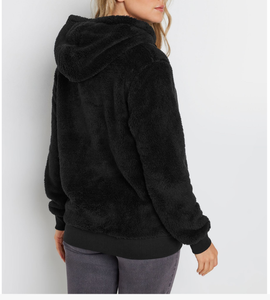 Conjunto Deportivo Original y Elegante con Cierre, Sudadera de Manga Larga para Exteriores, Top de Algodón French Terry, Ropa de Gimnasio, Sudadera con Capucha para Fitness - Product Image 2