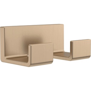 Porte-manteau mural multifonction en métal avec doubles crochets pour manteaux, chapeaux, sacs et serviettes - Product Image 6