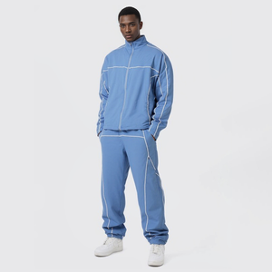 Pantalon de sport d'été à capuche, fin, à séchage rapide, unisexe, léger, ample, taille élastique, motif léopard, 100% nylon - Product Image 6